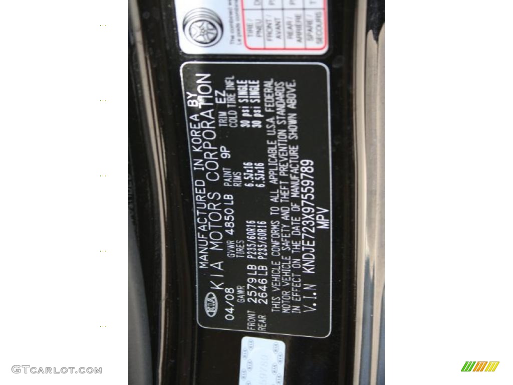 2009 Sportage LX V6 4x4 - Black Cherry / Beige photo #24