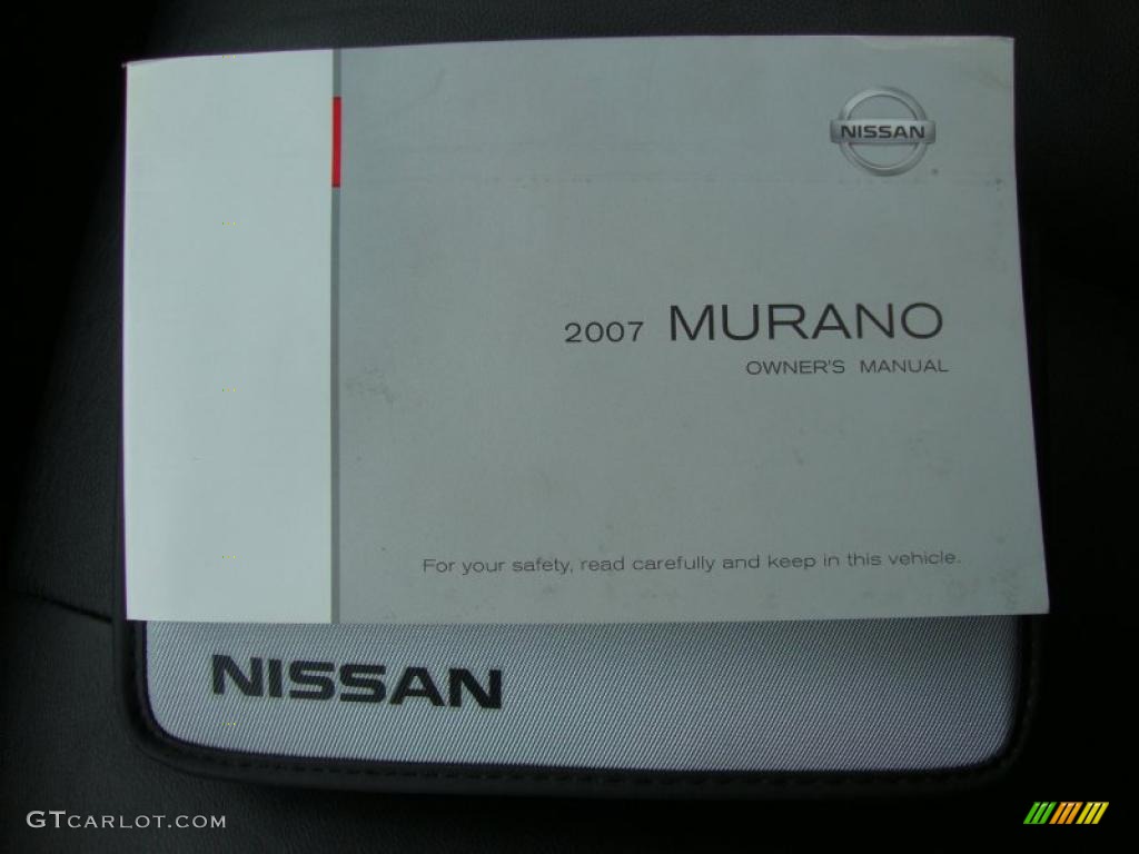 2007 Murano SL AWD - Super Black / Charcoal photo #44