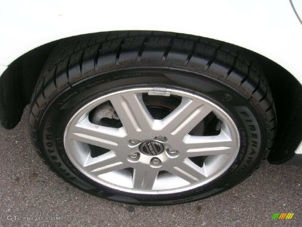 2005 V50 T5 - Ice White / Dark Beige/Quartz photo #19