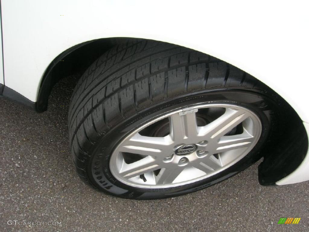 2005 V50 T5 - Ice White / Dark Beige/Quartz photo #20