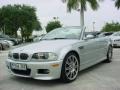 2006 Titanium Silver Metallic BMW M3 Convertible  photo #14