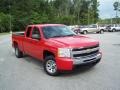2010 Victory Red Chevrolet Silverado 1500 LT Extended Cab  photo #3