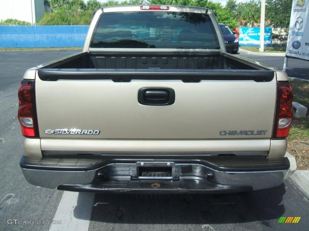 2004 Silverado 1500 LS Extended Cab - Sandstone Metallic / Tan photo #5