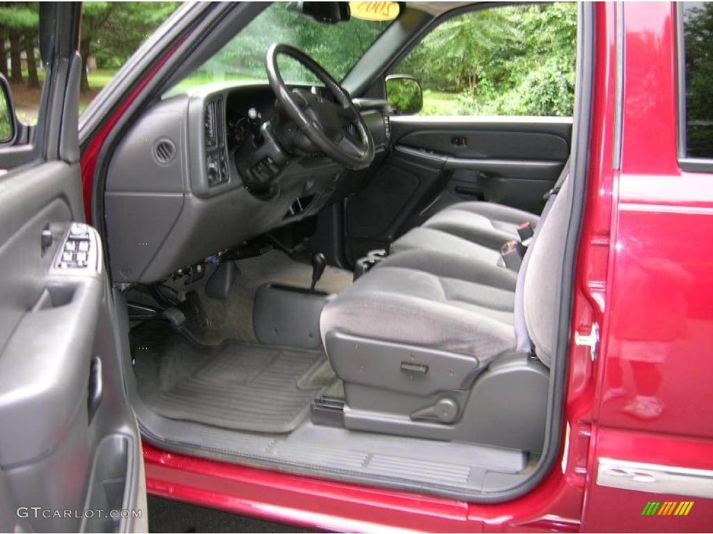 2005 Sierra 2500HD SLE Crew Cab 4x4 - Sport Red Metallic / Dark Pewter photo #11