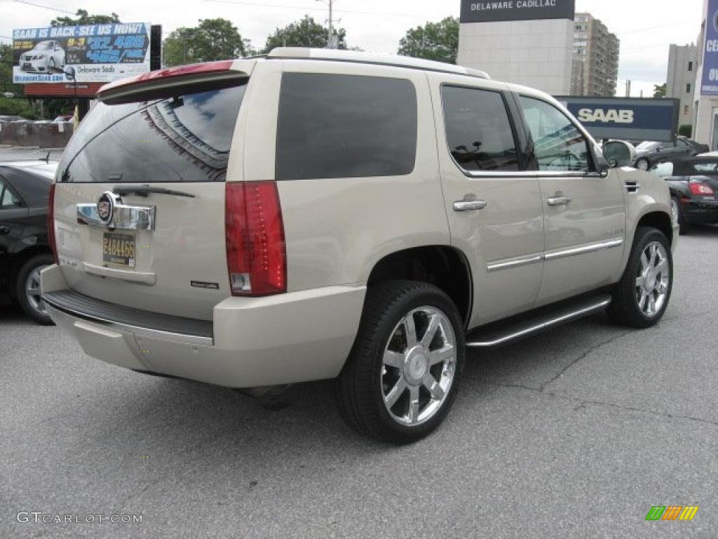 2007 Escalade AWD - Gold Mist / Ebony/Ebony photo #6