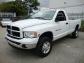 2003 Bright White Dodge Ram 2500 Laramie Regular Cab 4x4  photo #2