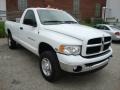 2003 Bright White Dodge Ram 2500 Laramie Regular Cab 4x4  photo #4