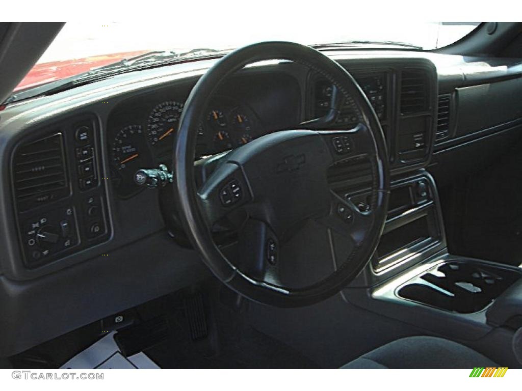 2003 Silverado 1500 Z71 Extended Cab 4x4 - Victory Red / Dark Charcoal photo #22