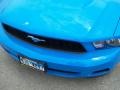 2010 Grabber Blue Ford Mustang V6 Coupe  photo #1