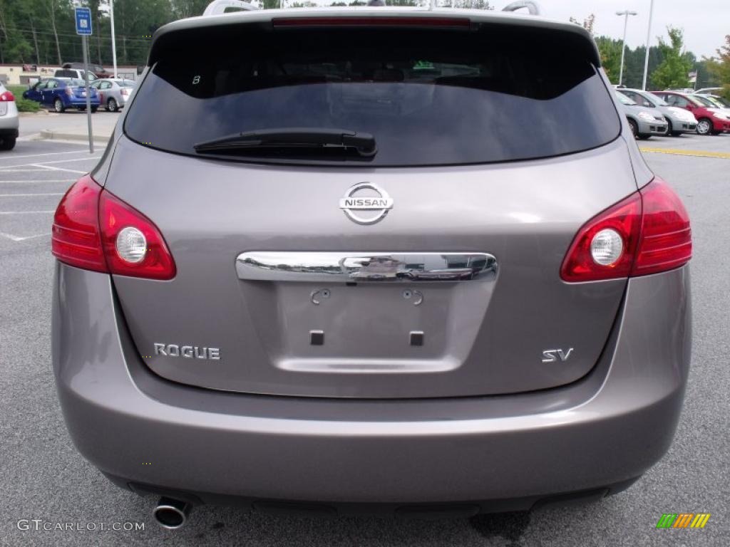 2011 Rogue SV - Gotham Gray Metallic / Gray photo #4