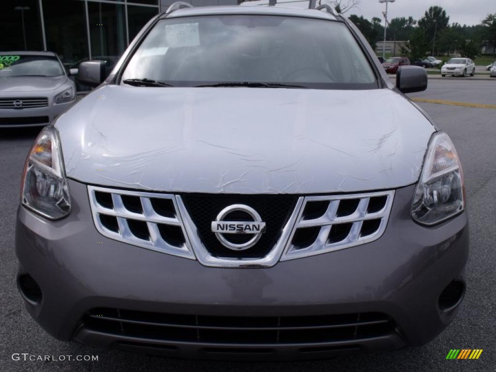2011 Rogue SV - Gotham Gray Metallic / Gray photo #8