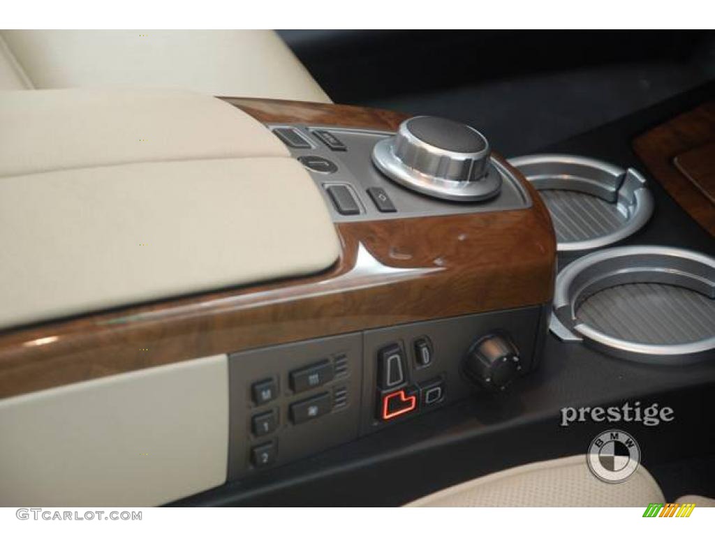 2007 7 Series 750Li Sedan - Monaco Blue Metallic / Cream Beige photo #17