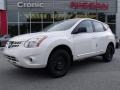 2011 Pearl White Nissan Rogue S  photo #1