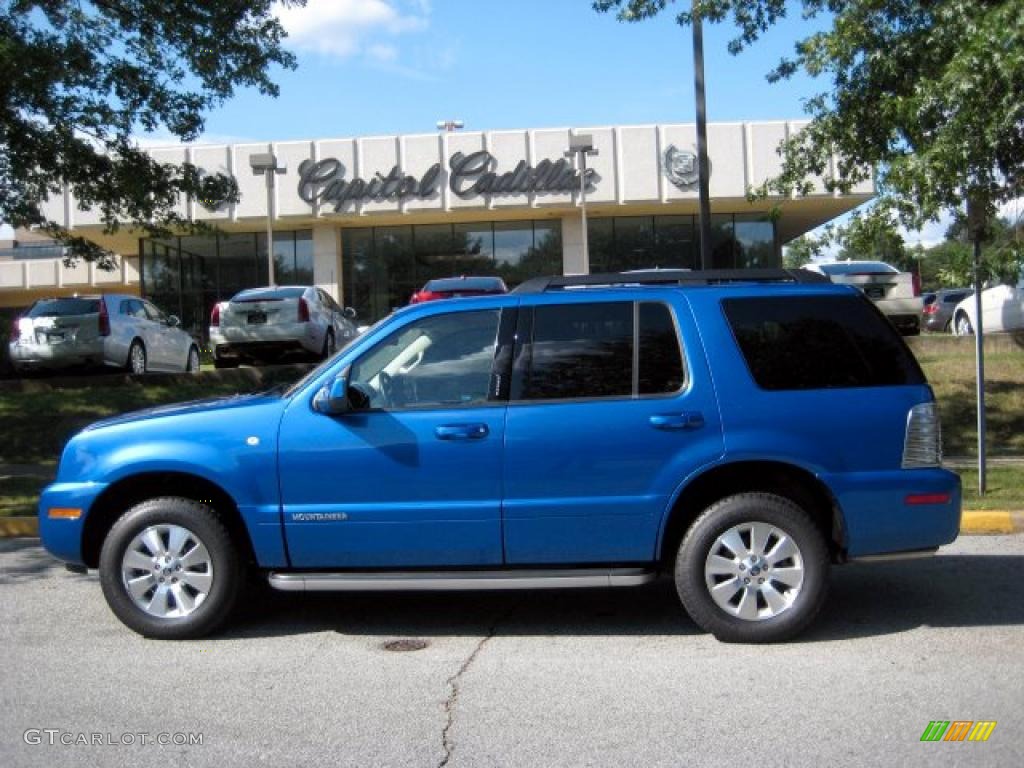 2010 Mountaineer V6 AWD - Blue Flame Metallic / Charcoal Black photo #1