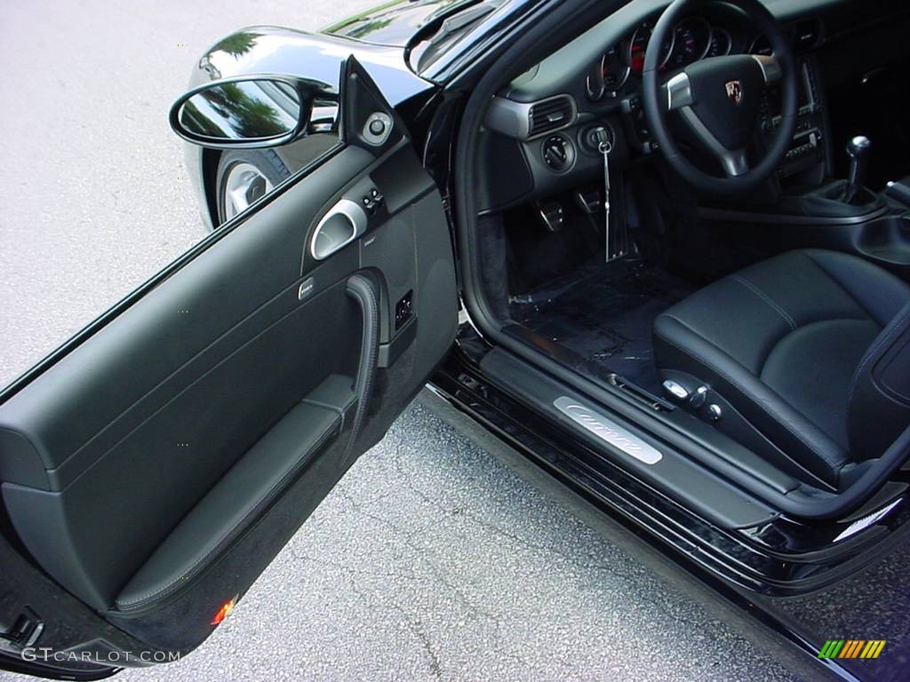 2007 911 Carrera Coupe - Black / Black photo #9