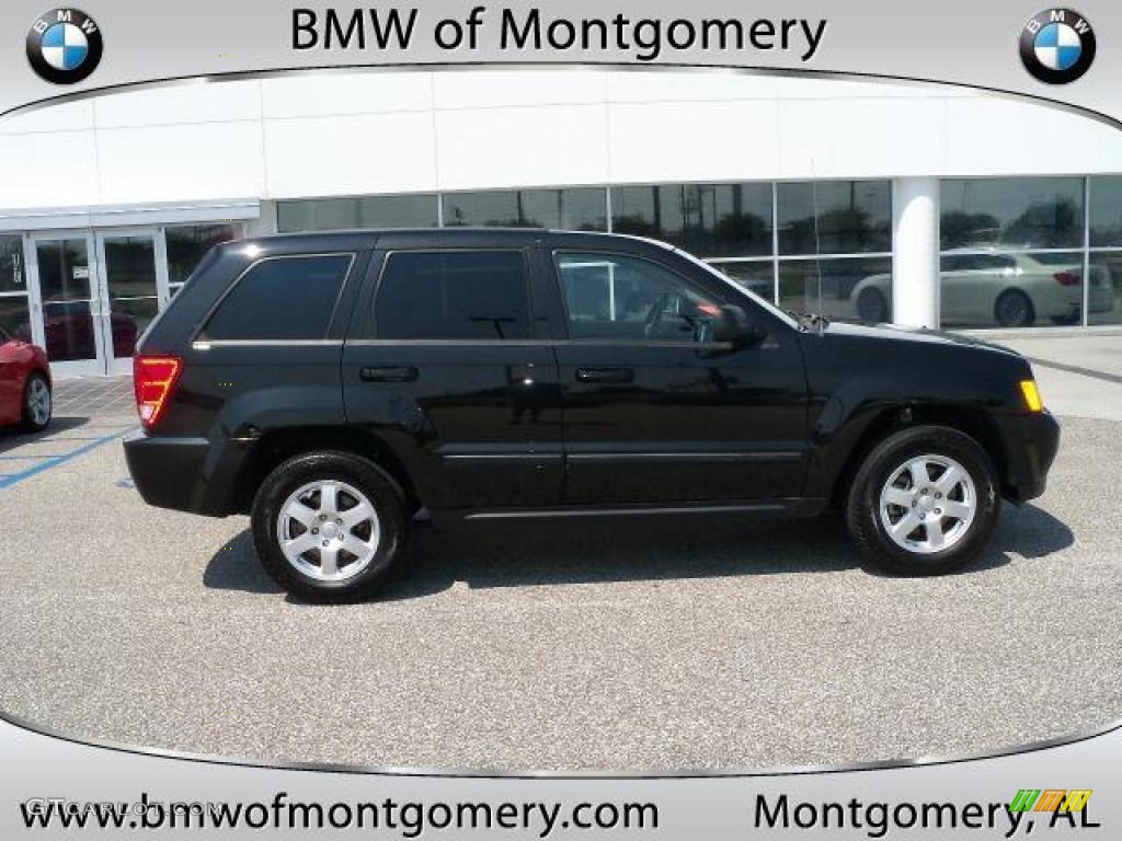2008 Grand Cherokee Laredo - Black / Dark Slate Gray photo #2