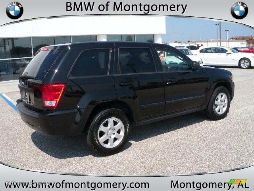 2008 Grand Cherokee Laredo - Black / Dark Slate Gray photo #3