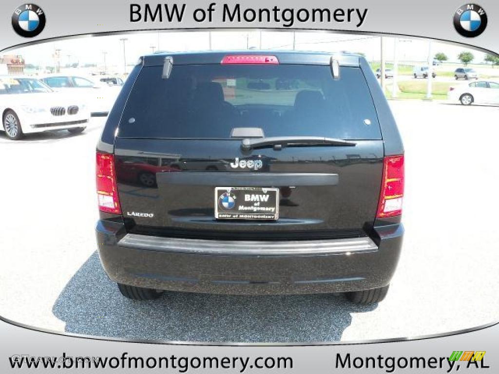 2008 Grand Cherokee Laredo - Black / Dark Slate Gray photo #5