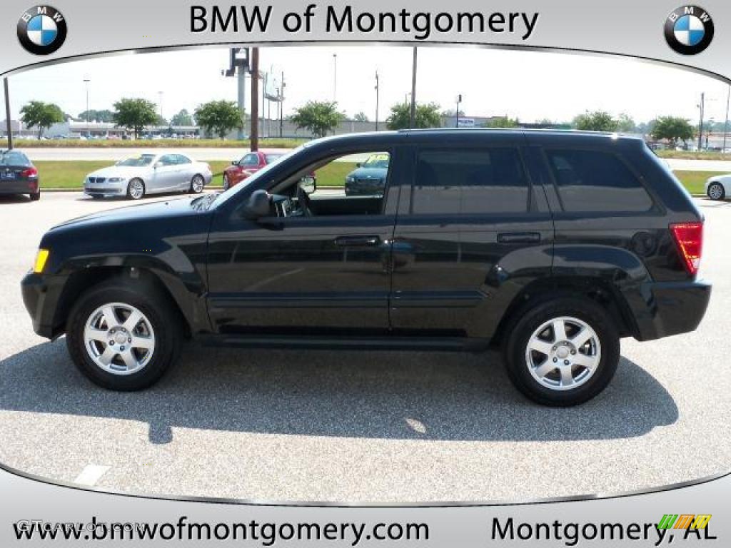 2008 Grand Cherokee Laredo - Black / Dark Slate Gray photo #7