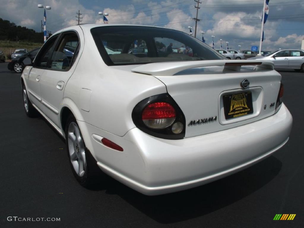 2001 Maxima SE - Icelandic White Pearl / Blond photo #2