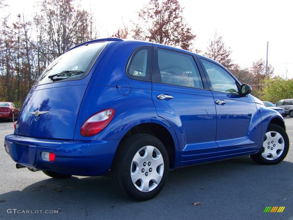 2006 PT Cruiser  - Electric Blue Pearl / Pastel Slate Gray photo #3