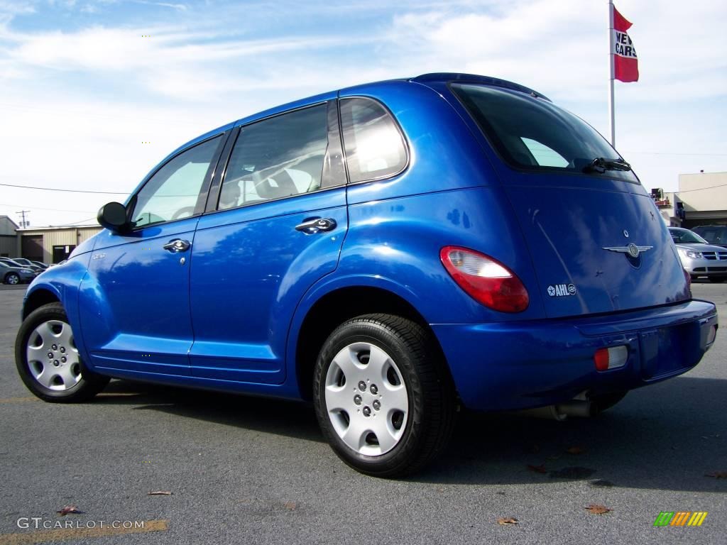 2006 PT Cruiser  - Electric Blue Pearl / Pastel Slate Gray photo #4