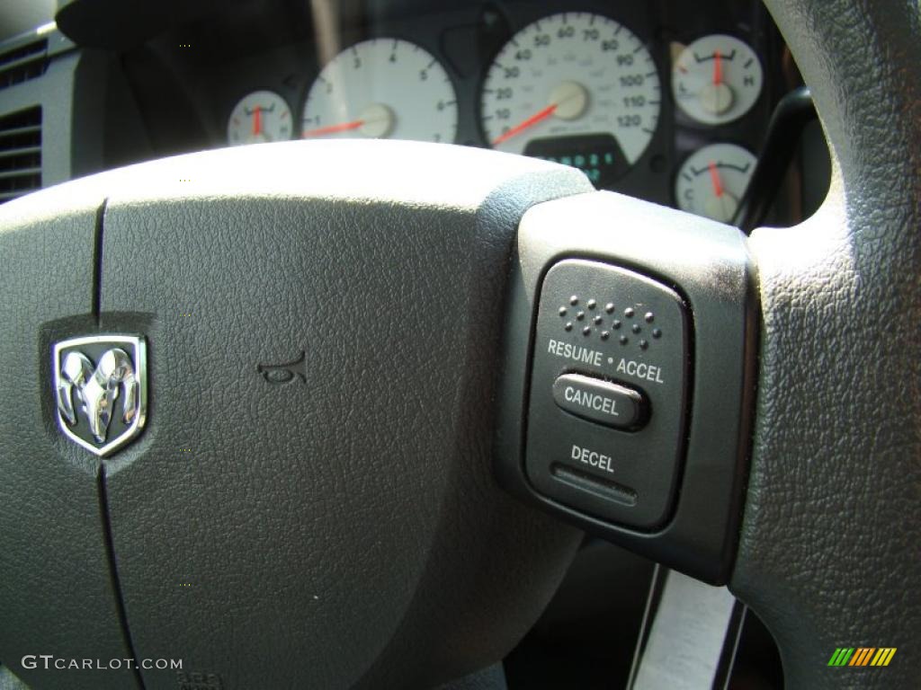 2007 Ram 1500 Thunder Road Quad Cab - Mineral Gray Metallic / Khaki Beige photo #23