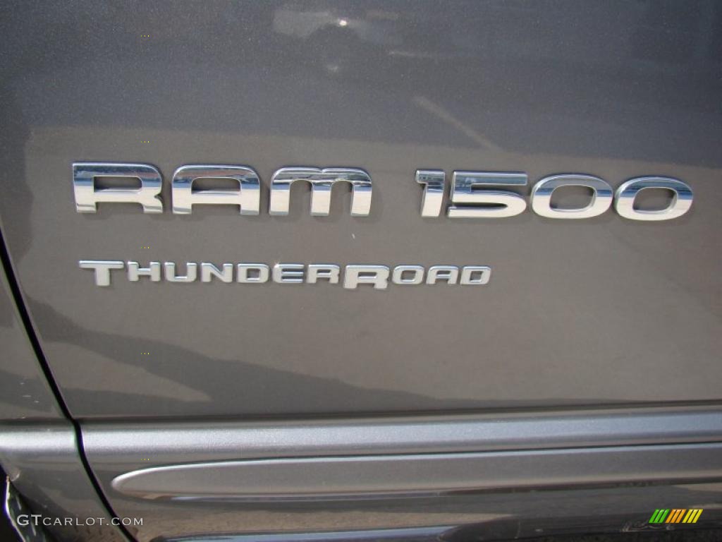 2007 Ram 1500 Thunder Road Quad Cab - Mineral Gray Metallic / Khaki Beige photo #38
