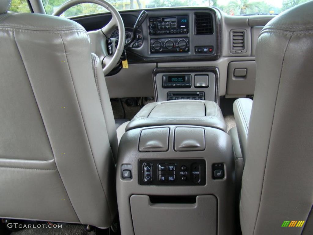 2002 Yukon XL Denali AWD - Pewter Metallic / Stone Gray photo #18