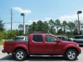 2006 Red Brawn Nissan Frontier LE Crew Cab  photo #6