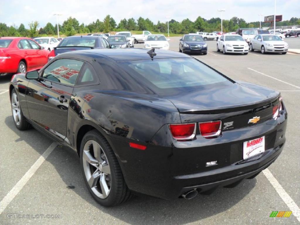 2011 Camaro SS/RS Coupe - Black / Gray photo #2