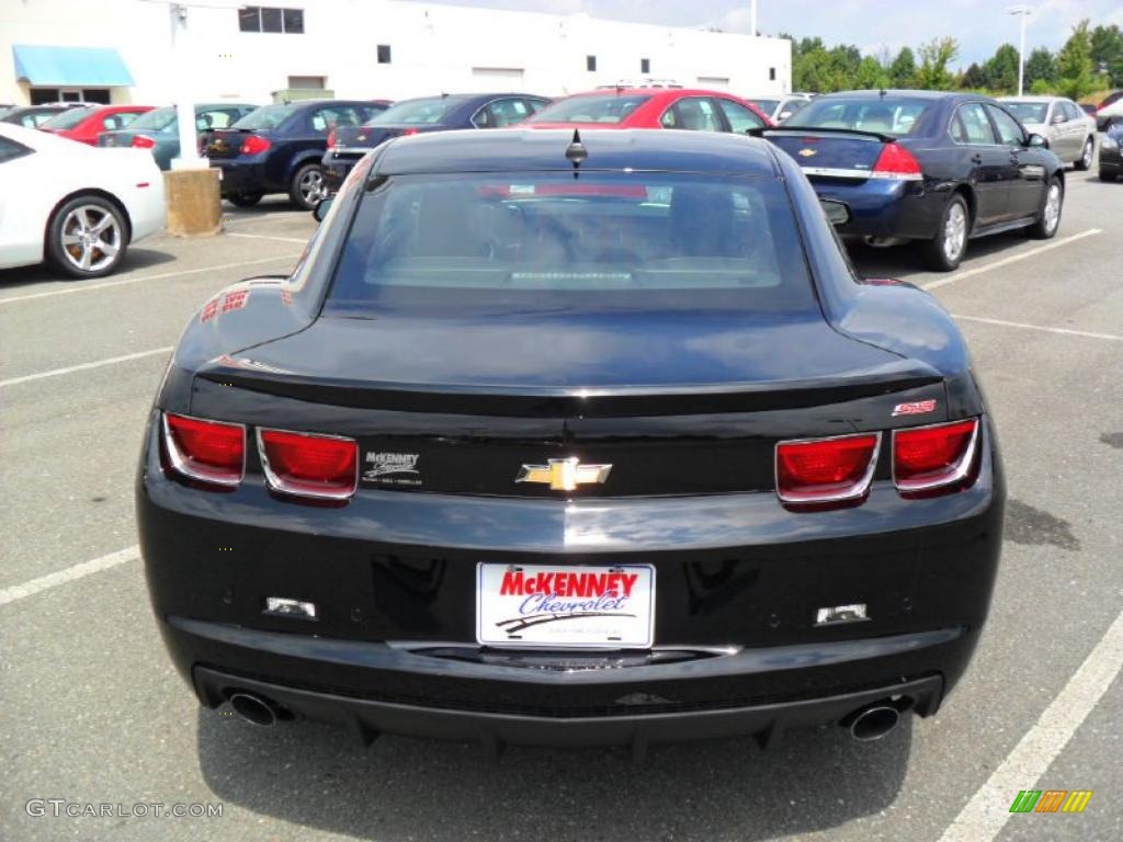 2011 Camaro SS/RS Coupe - Black / Gray photo #3