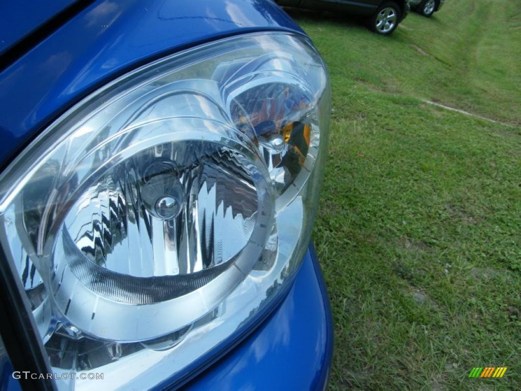2008 Ram 1500 Big Horn Edition Quad Cab - Electric Blue Pearl / Medium Slate Gray photo #9