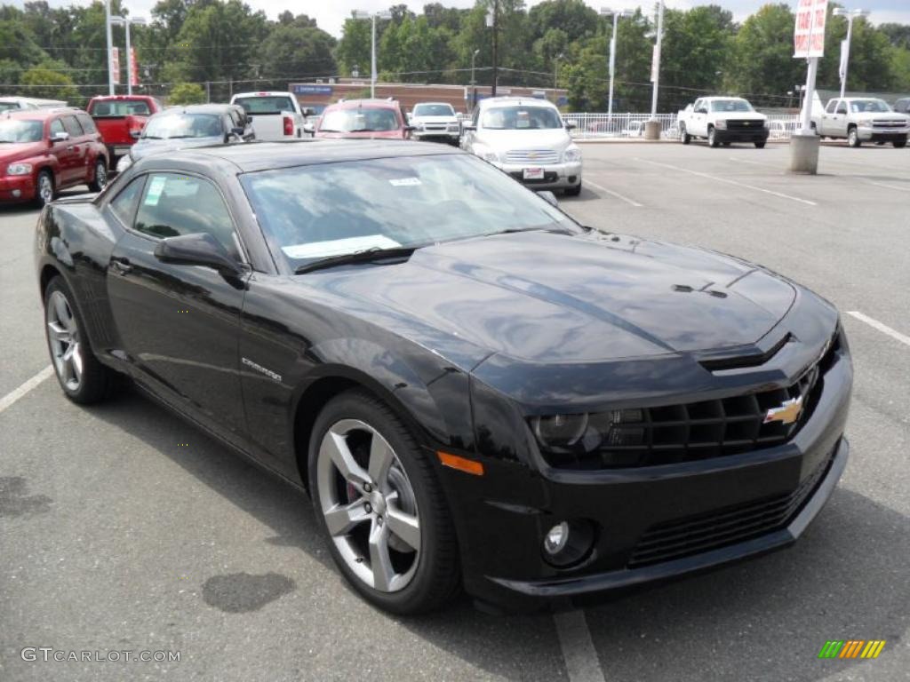 2011 Camaro SS/RS Coupe - Black / Gray photo #5