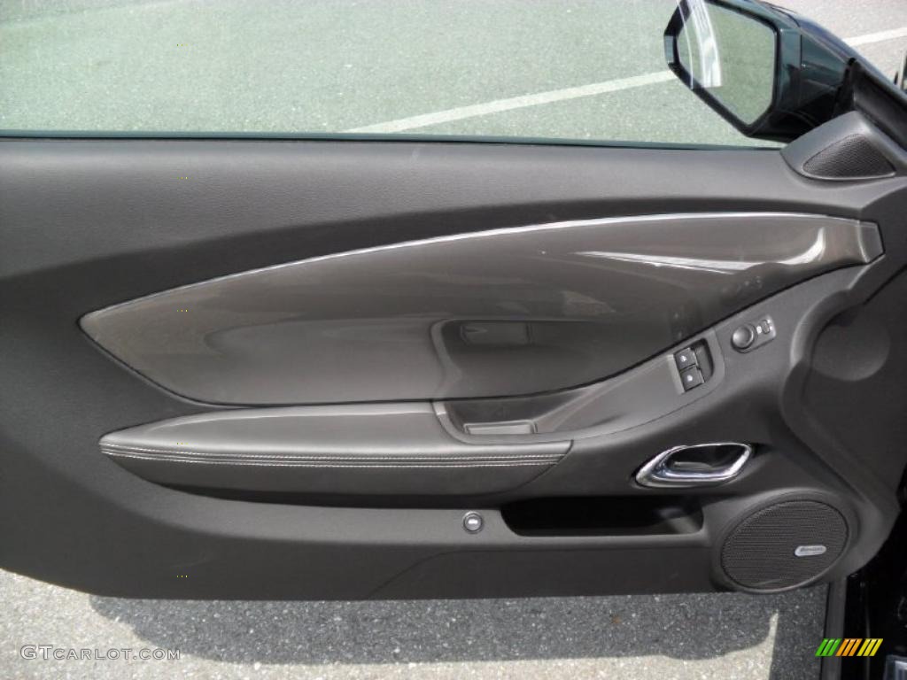 2011 Camaro SS/RS Coupe - Black / Gray photo #8