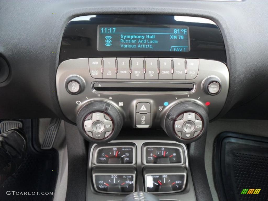 2011 Camaro SS/RS Coupe - Black / Gray photo #11