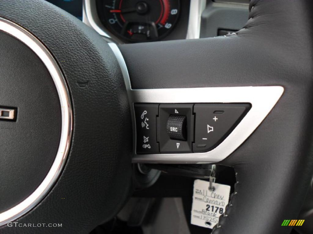 2011 Camaro SS/RS Coupe - Black / Gray photo #14