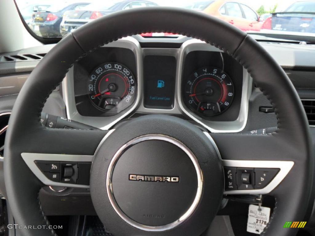 2011 Camaro SS/RS Coupe - Black / Gray photo #15