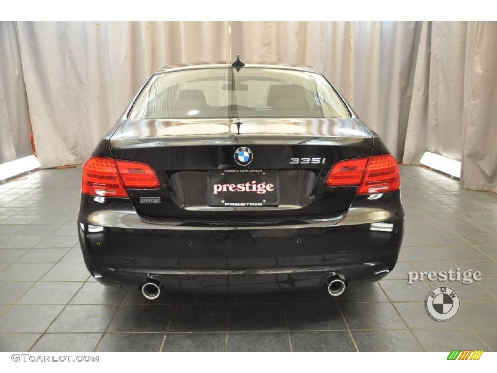 2011 3 Series 335i xDrive Coupe - Jet Black / Black photo #3