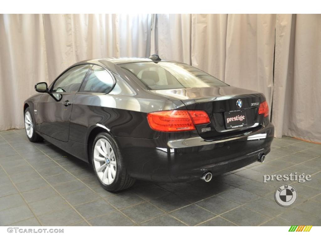 2011 3 Series 335i xDrive Coupe - Jet Black / Black photo #4