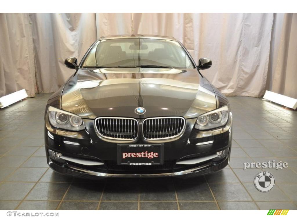 2011 3 Series 335i xDrive Coupe - Jet Black / Black photo #6