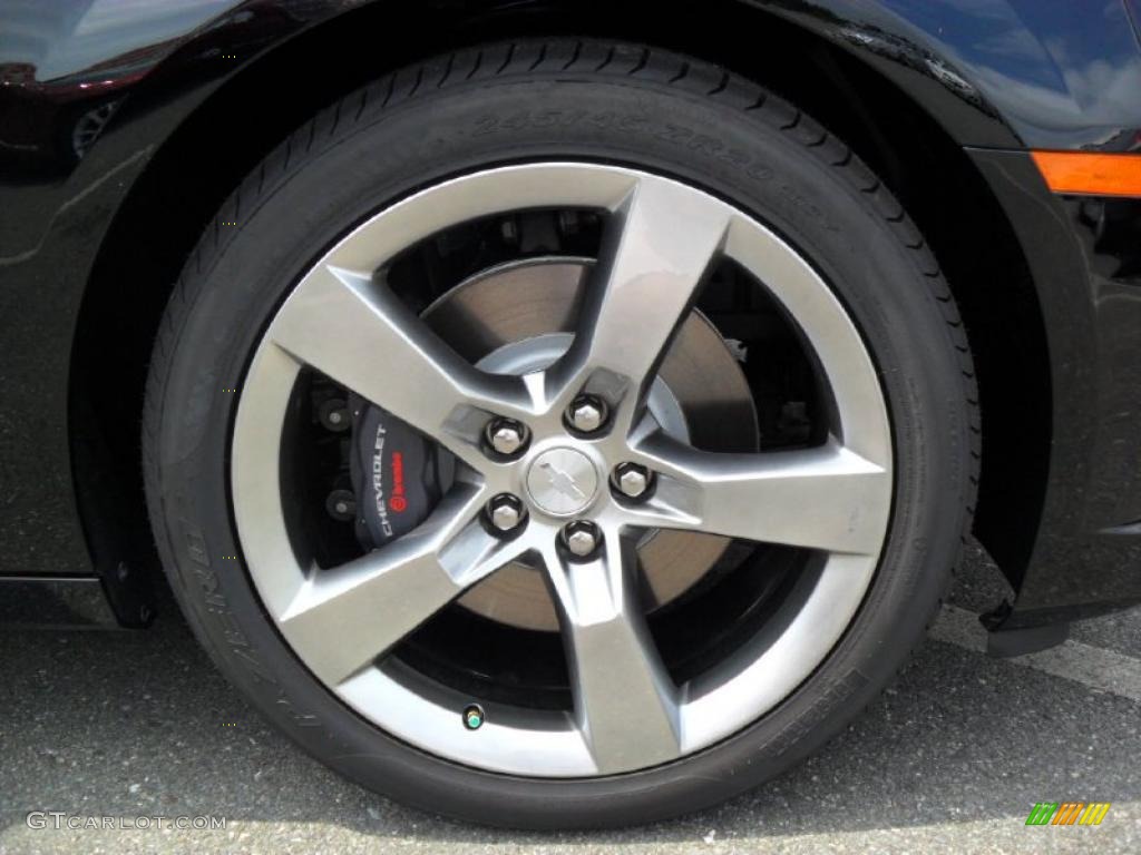 2011 Camaro SS/RS Coupe - Black / Gray photo #25