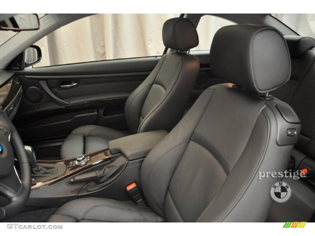 2011 3 Series 335i xDrive Coupe - Jet Black / Black photo #9