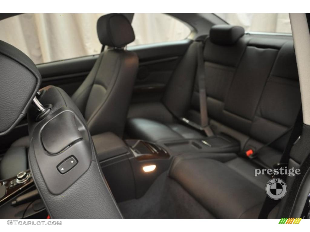 2011 3 Series 335i xDrive Coupe - Jet Black / Black photo #10