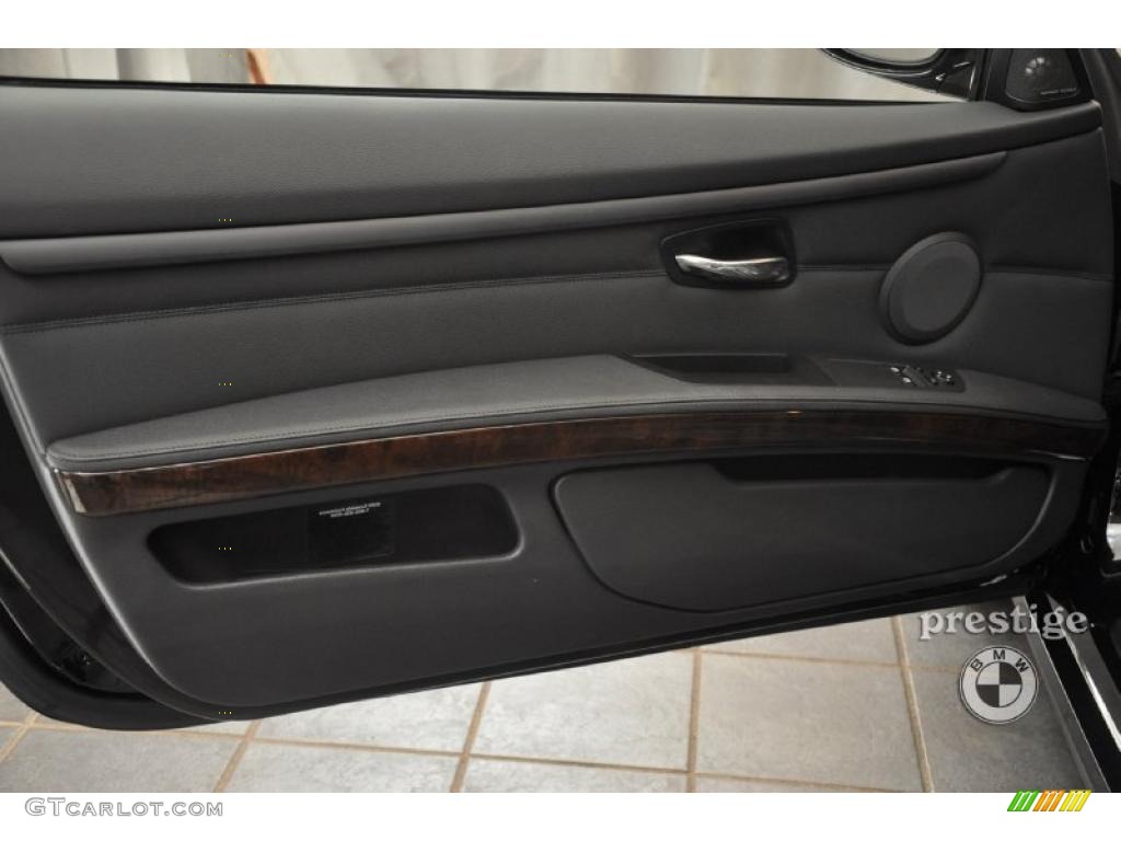 2011 3 Series 335i xDrive Coupe - Jet Black / Black photo #11