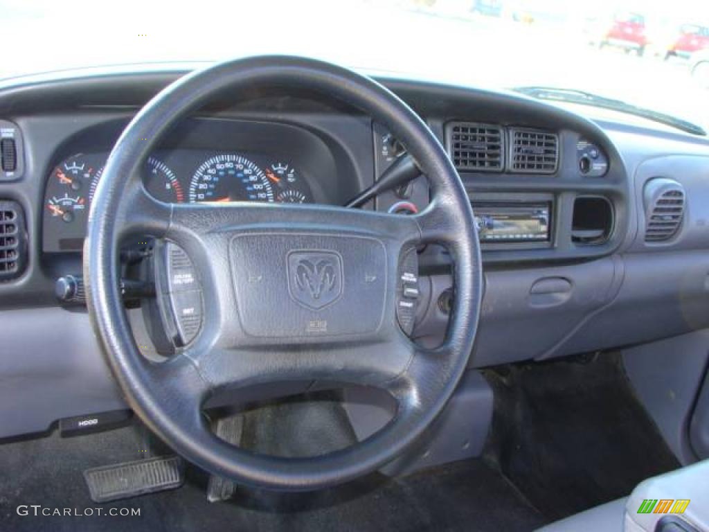 2001 Ram 1500 Regular Cab - Patriot Blue Pearl / Agate photo #11