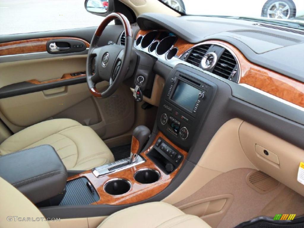 2011 Enclave CXL - Cocoa Metallic / Cashmere/Cocoa photo #24