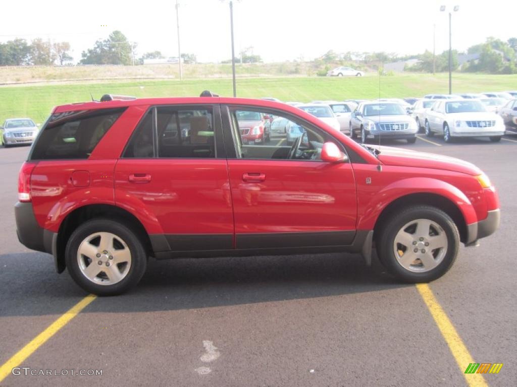 2005 VUE V6 AWD - Chili Pepper Red / Gray photo #3