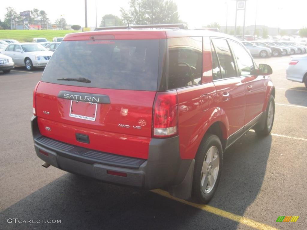 2005 VUE V6 AWD - Chili Pepper Red / Gray photo #6