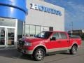 Bright Red - F150 Lariat SuperCrew 4x4 Photo No. 1